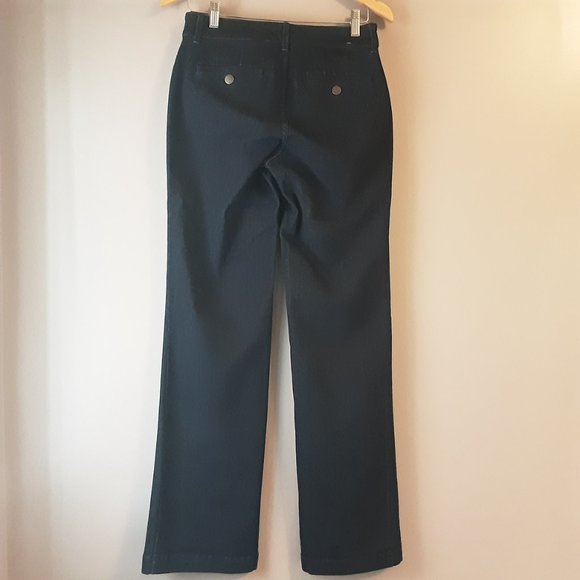 Eddie Bauer Curvy Trouser Dark Wash Jeans | New! 2 - Picture 6 of 13